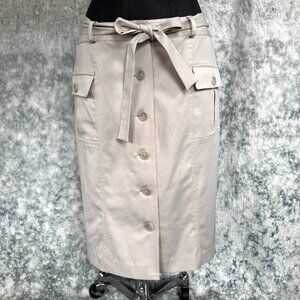 INC International Concepts Belted Cargo Skirt - Size 10